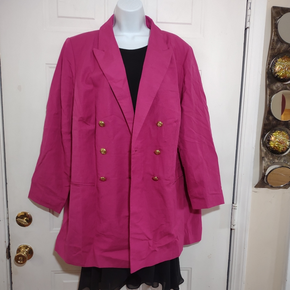 Jessica London Pink Blazer. Size 18